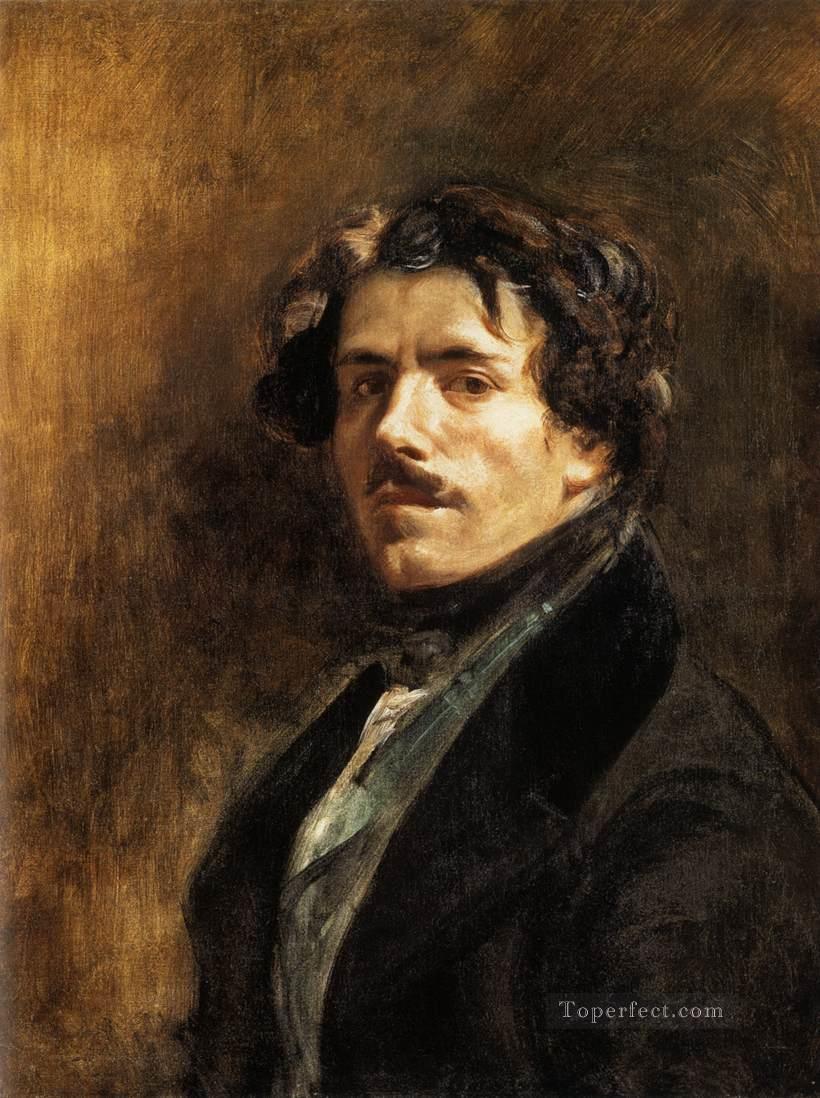 Self Portrait Romantic Eugene Delacroix Oil Paintings